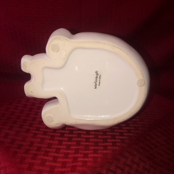 Teleflora Coca Cola Polar Bear Planter - Picture 5 of 5